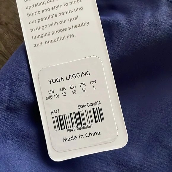 CRZ Yoga Fleece Leggings - Picture 2 of 3